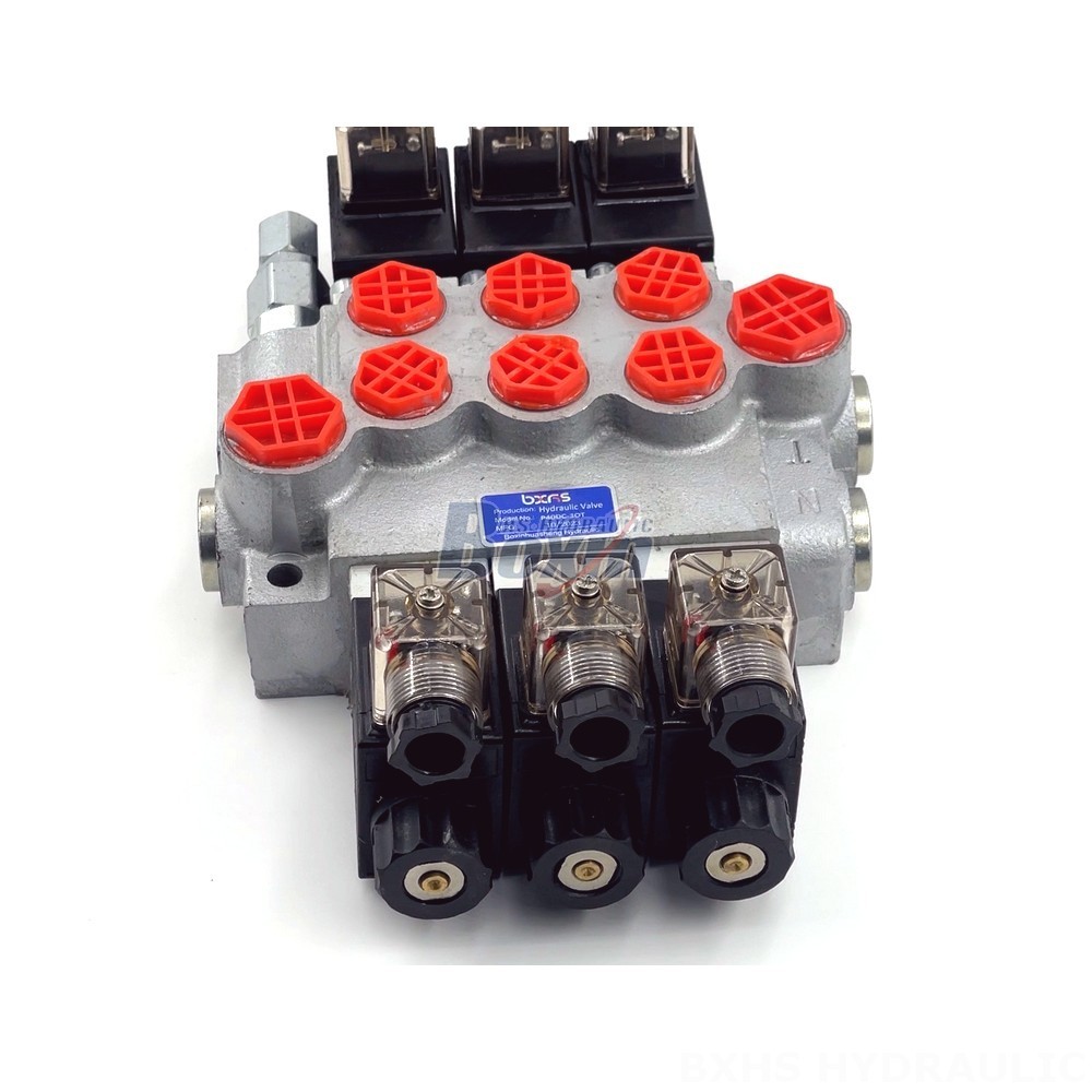 P40-DKL Solenoid 3 Spool Monoblock Directional Valve | Manufacturer & Global Supplier detail image