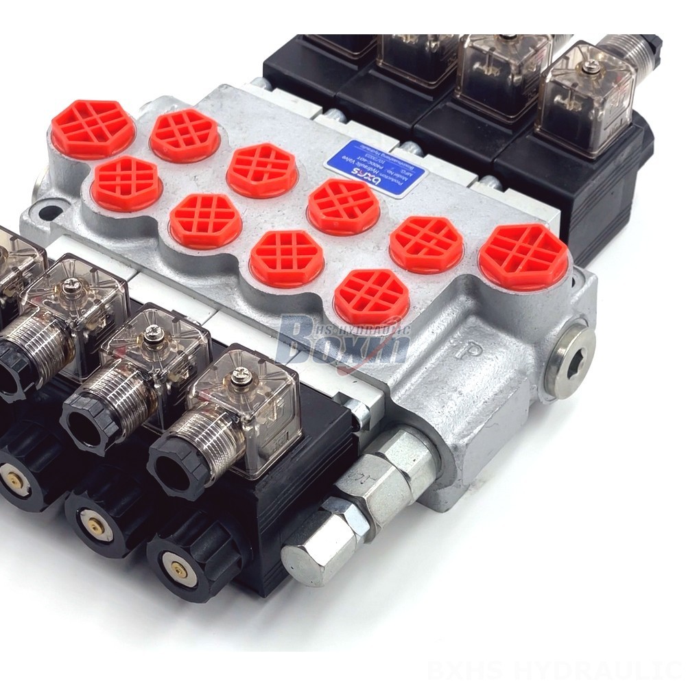 Hydraulic Valve 6 2 4-Spool Monoblock Directional Valve: Wholesale & OEM Services Available detail image