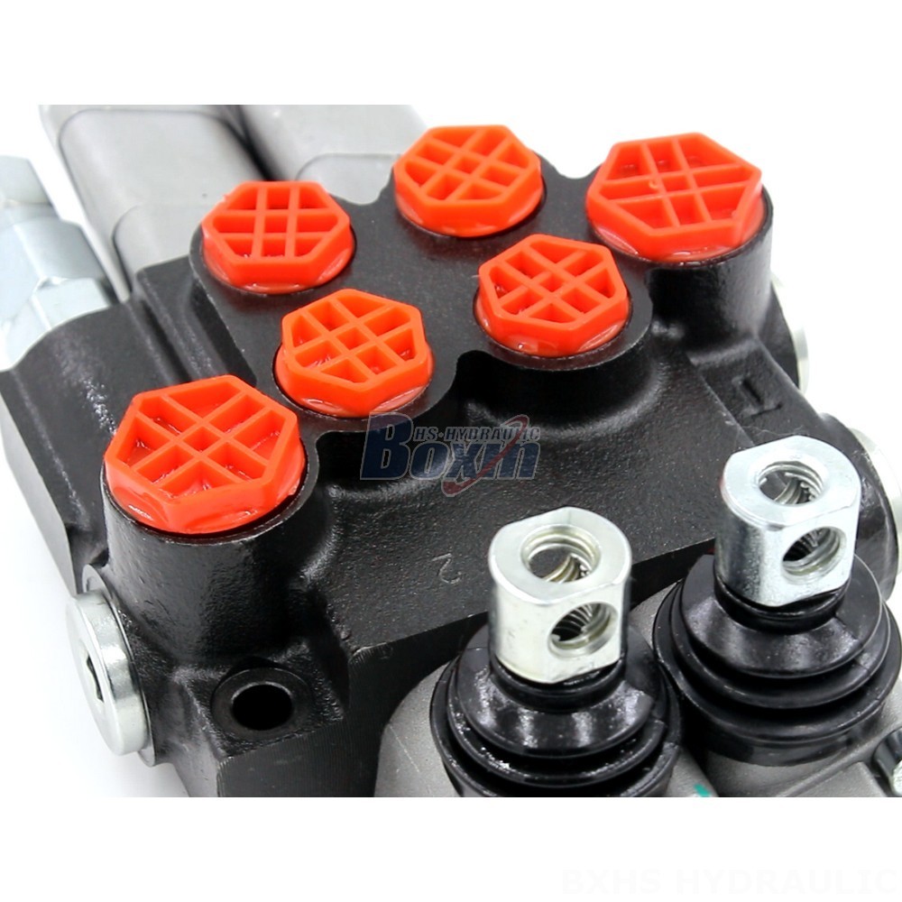 Control Valve 2 Spool Monoblock Directional Valve - P40-G12-G38-2QTW | Wholesale & OEM detail image