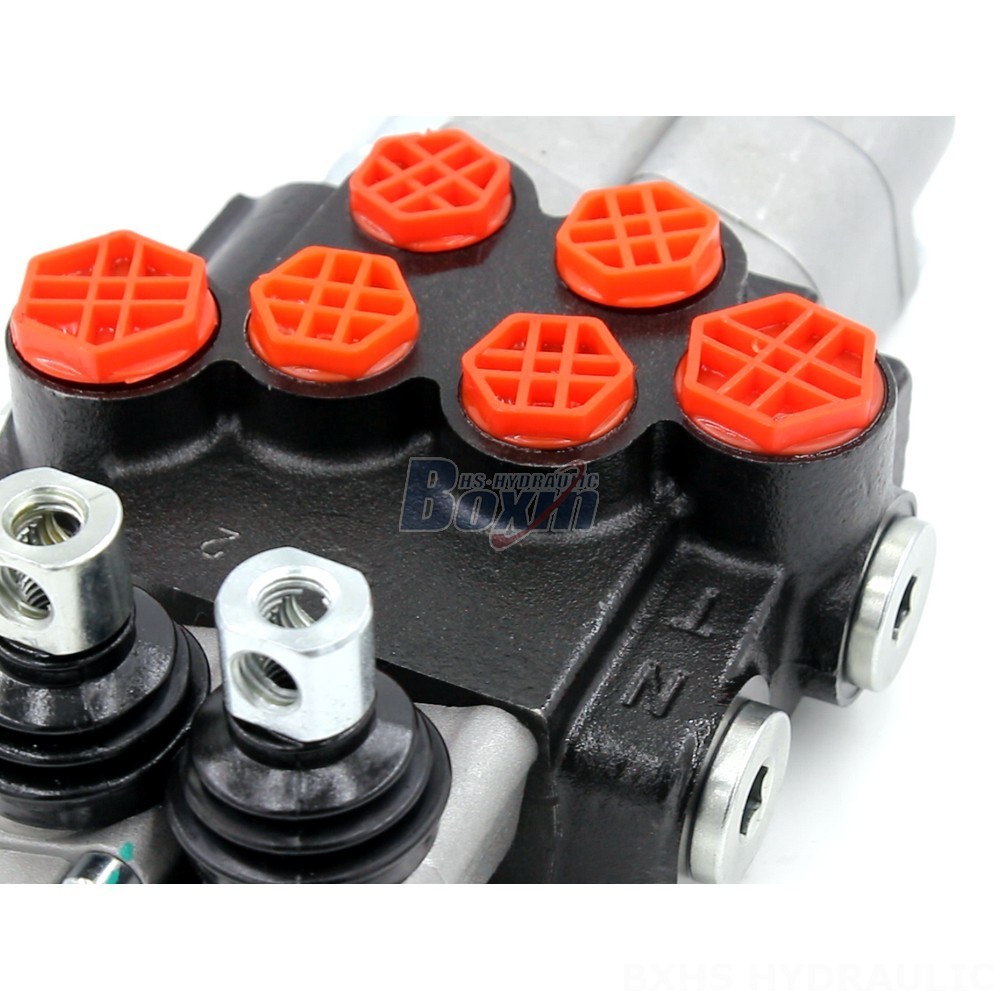 Control Valve 2 Spool Monoblock Directional Valve - P40-G12-G38-2QTW | Wholesale & OEM detail image