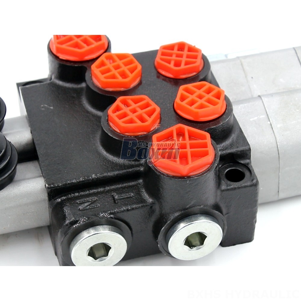 Control Valve 2 Spool Monoblock Directional Valve - P40-G12-G38-2QTW | Wholesale & OEM detail image