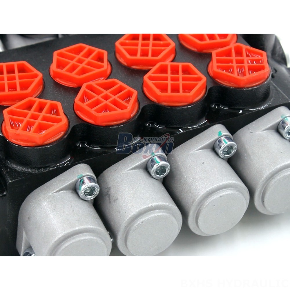 Hydraulic Oil Control Valve 4-Spool Directional Valve: Technical Data & Downloadable Resources detail image