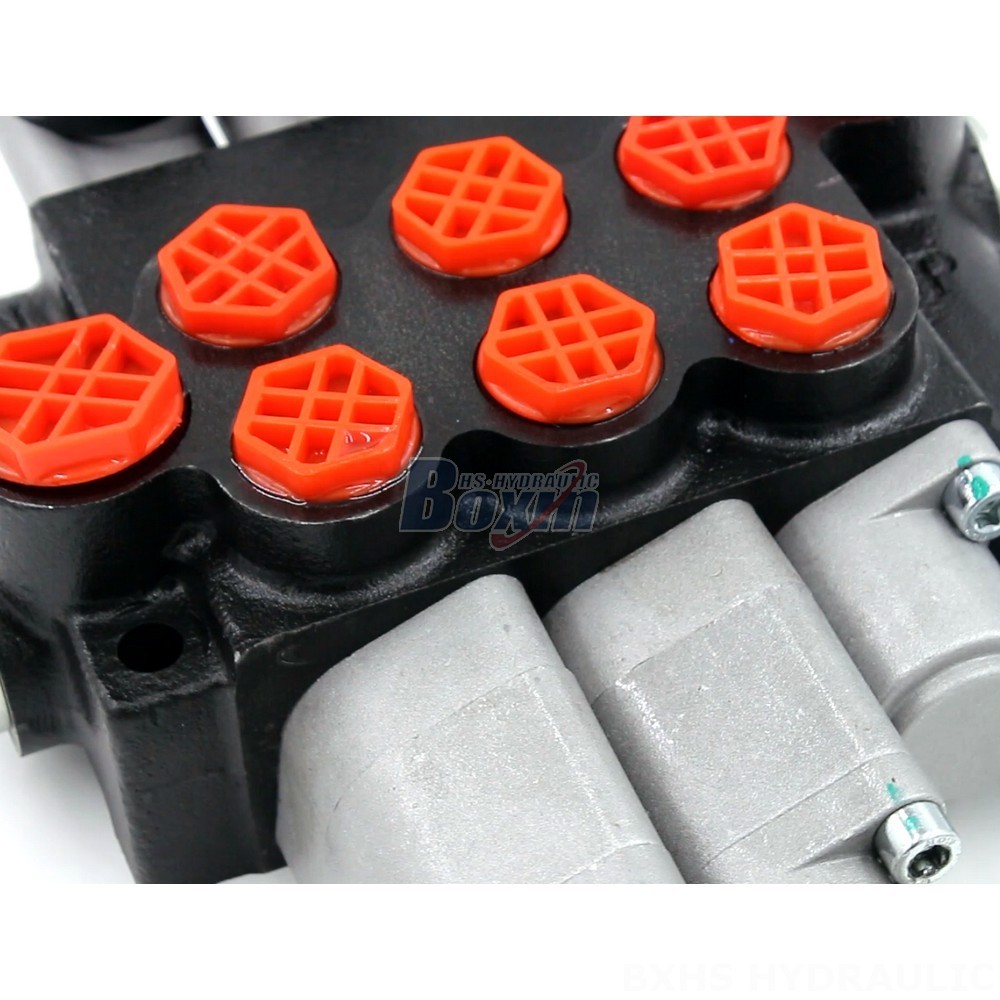 P40-G12-G38-OT-2QTW Manual 3 Spool Monoblock Directional Valve | Manufacturer & Global Supplier detail image