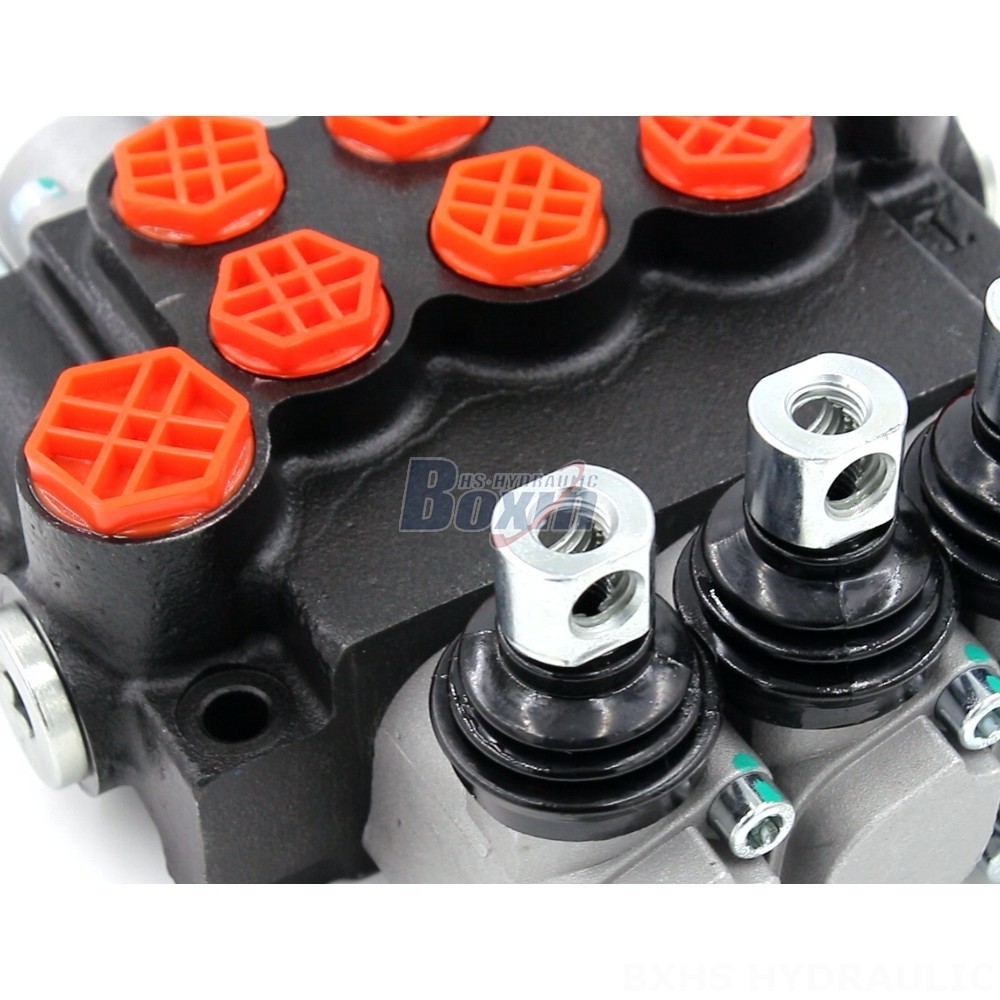 Tractor Hydraulic Control Electric Valve Monoblock Hydraulic Valve | P40-G12-G38-OT-2QTW Series detail image
