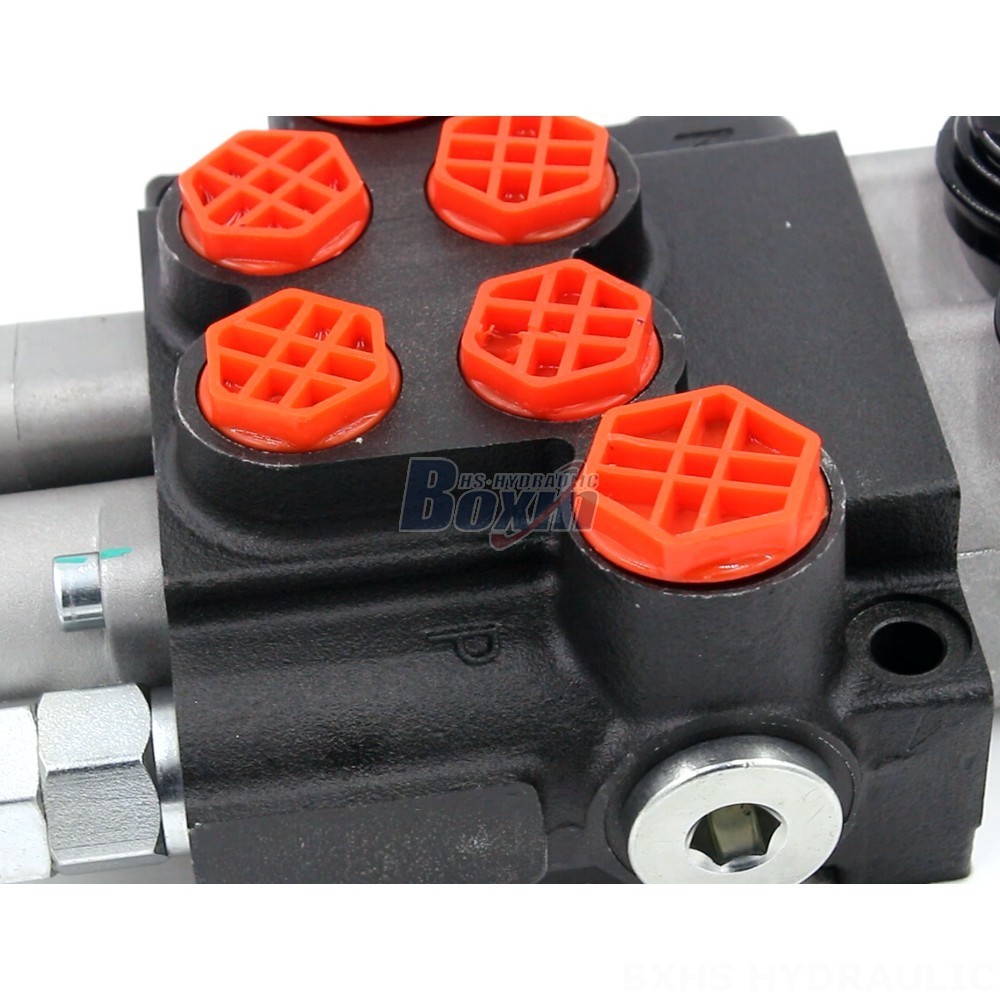 Hydraulic Diverter Rotary 4 Way Valve Custom Hydraulic Valves: P40-G12-G38-OT-QTW ODM Solutions detail image