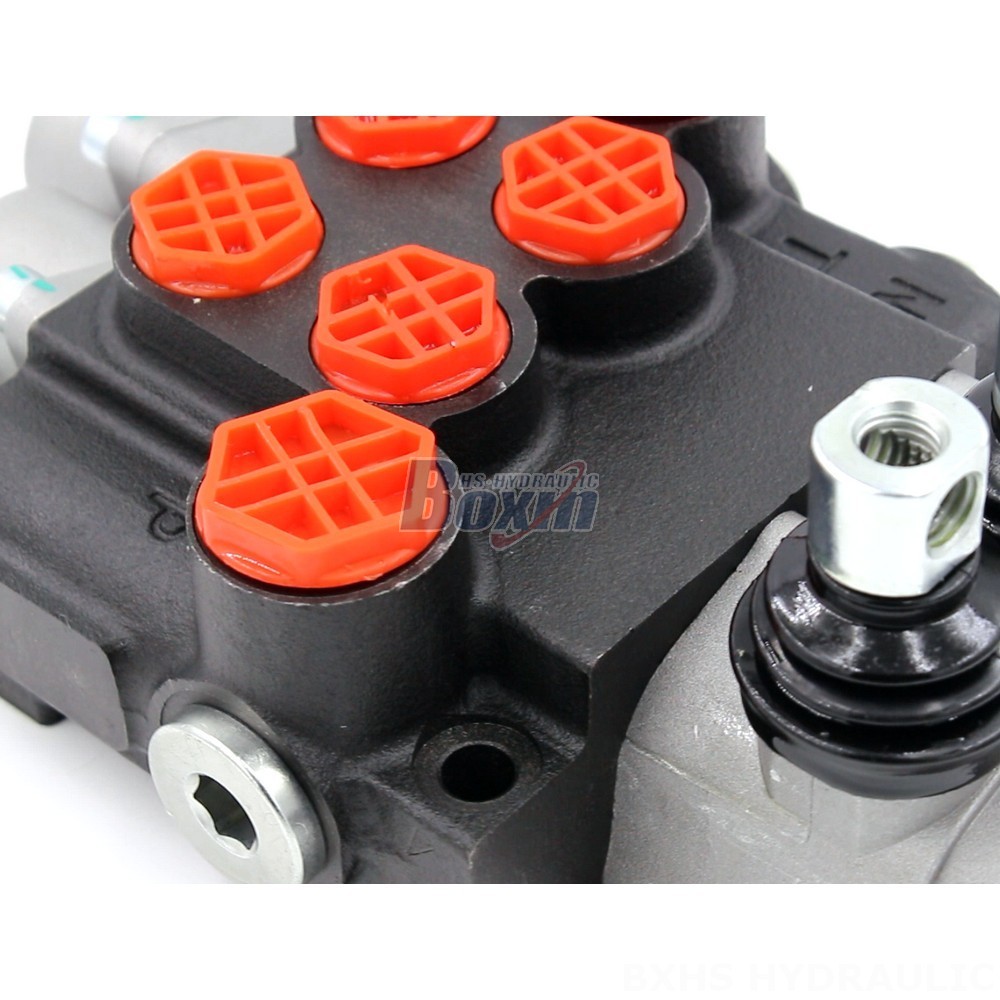 Hydraulic Diverter Rotary 4 Way Valve Custom Hydraulic Valves: P40-G12-G38-OT-QTW ODM Solutions detail image
