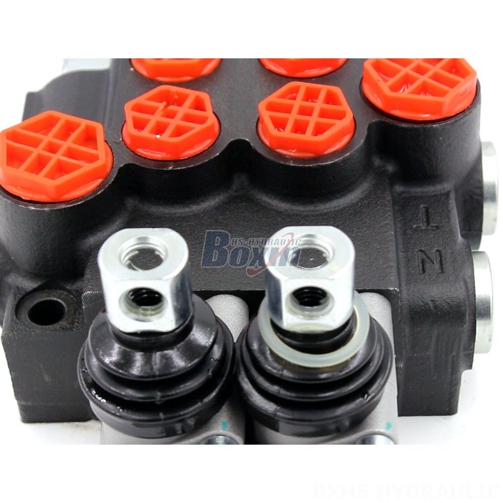 Hydraulic Diverter Rotary 4 Way Valve Custom Hydraulic Valves: P40-G12-G38-OT-QTW ODM Solutions detail image