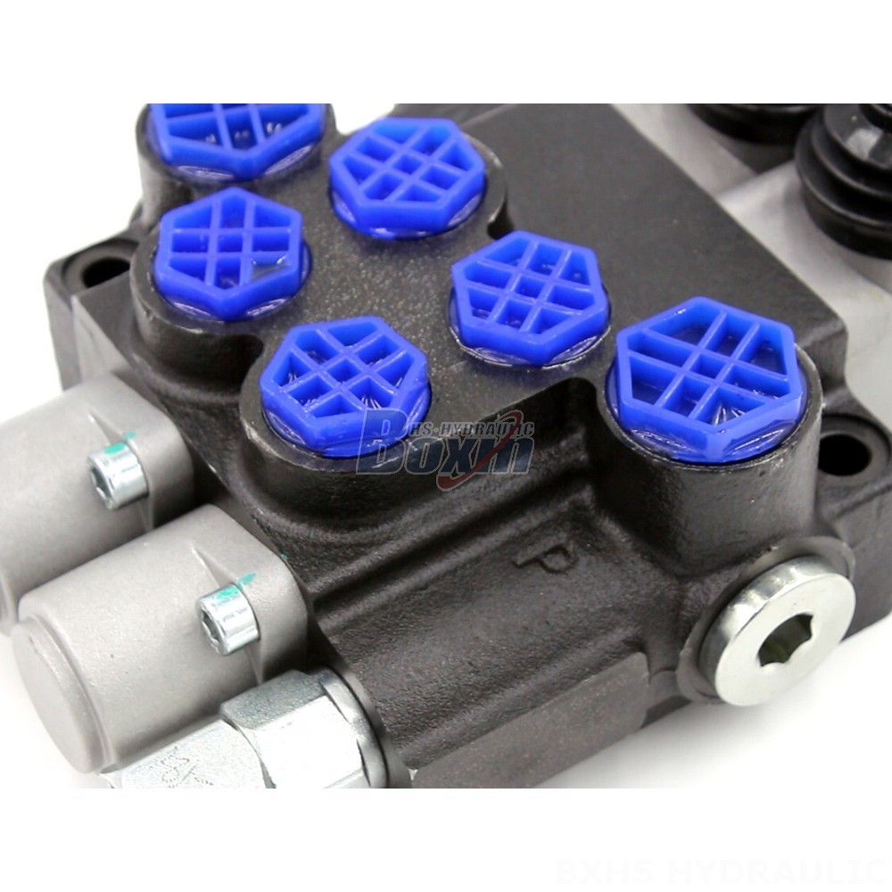 4 Way Hydraulic Joystick P40-G12-G38-OT Monoblock Directional Valve | High-Quality & Reliable detail image