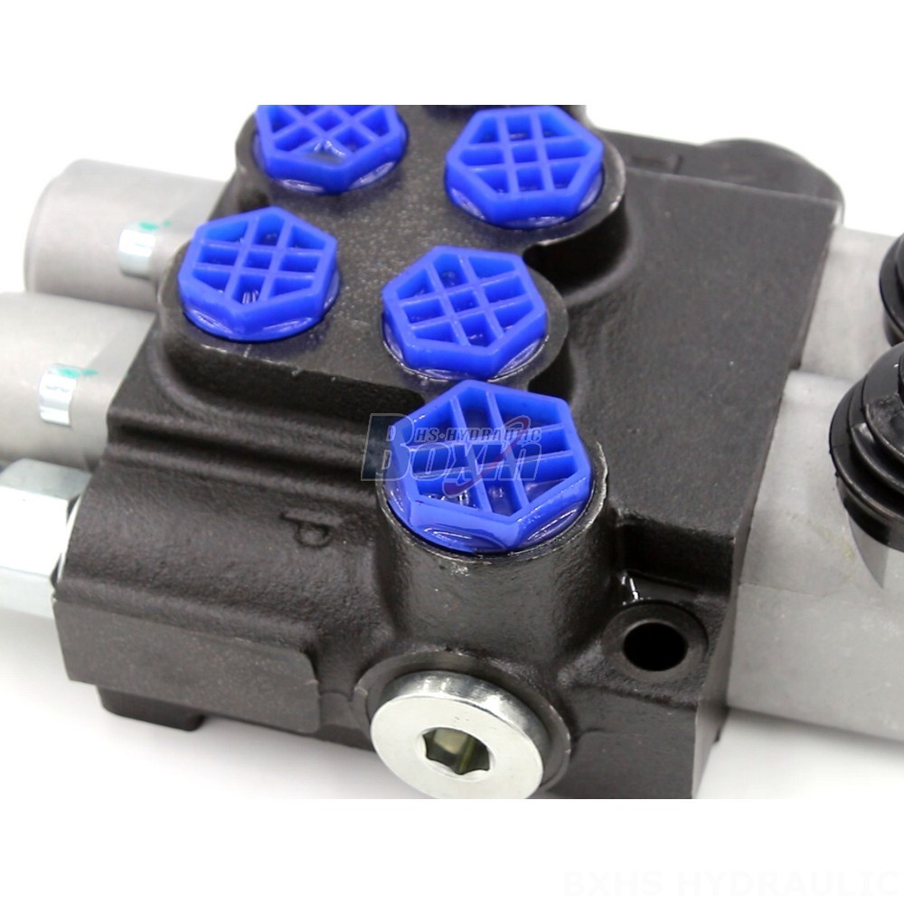 4 Way Hydraulic Joystick P40-G12-G38-OT Monoblock Directional Valve | High-Quality & Reliable detail image
