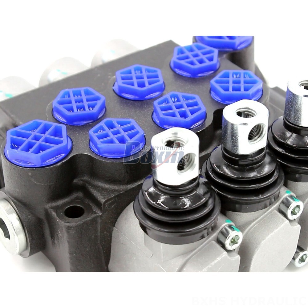P40-G12-G38-OT Manual 3 Spool Monoblock Directional Valve: Manufacturer & Global Supplier detail image