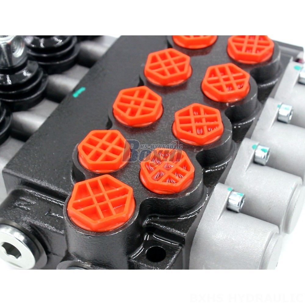 Hydrolic Fluid Control Manual Monoblock Directional Valve - P40-G12-G38-OT | Wholesale & OEM detail image