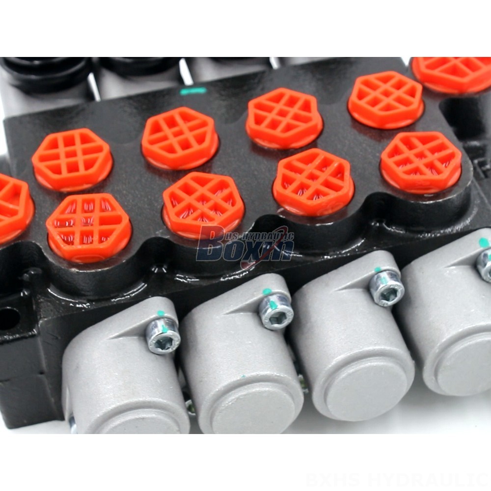 Hydrolic Fluid Control Manual Monoblock Directional Valve - P40-G12-G38-OT | Wholesale & OEM detail image