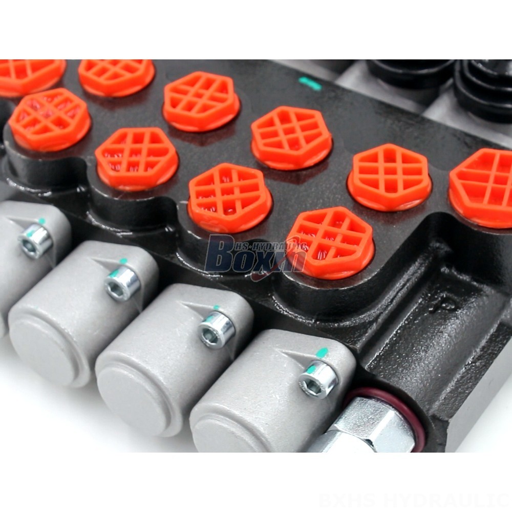 Hydrolic Fluid Control Manual Monoblock Directional Valve - P40-G12-G38-OT | Wholesale & OEM detail image