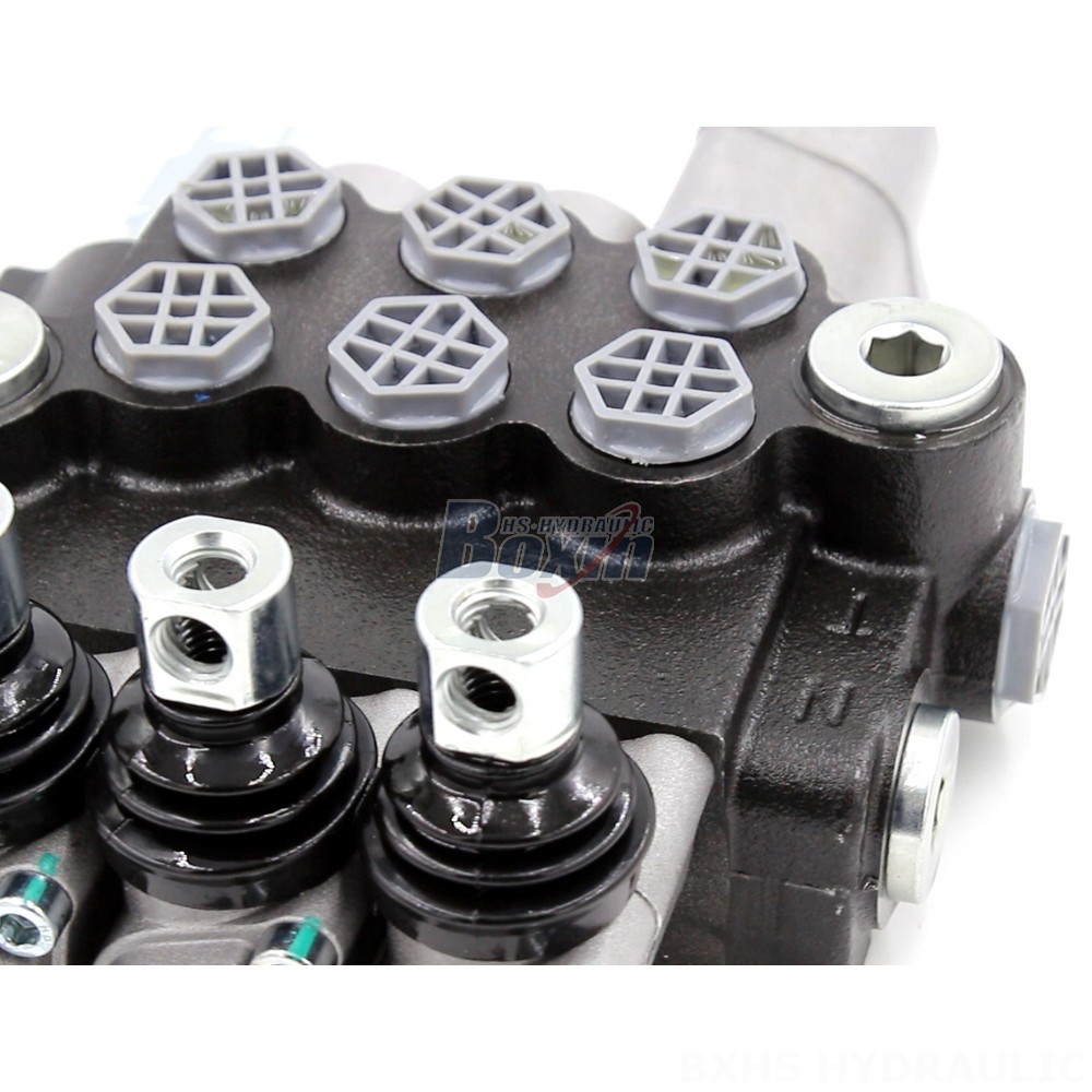 Autocycle Hydraulic Valve 3 Spool Manual Directional Valve - P40-G12-G38 | Factory & Supplier detail image