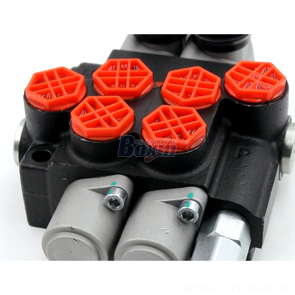 P40-G12 Manual 2 Spool Monoblock Directional Valve | Manufacturer & Global Supplier detail image