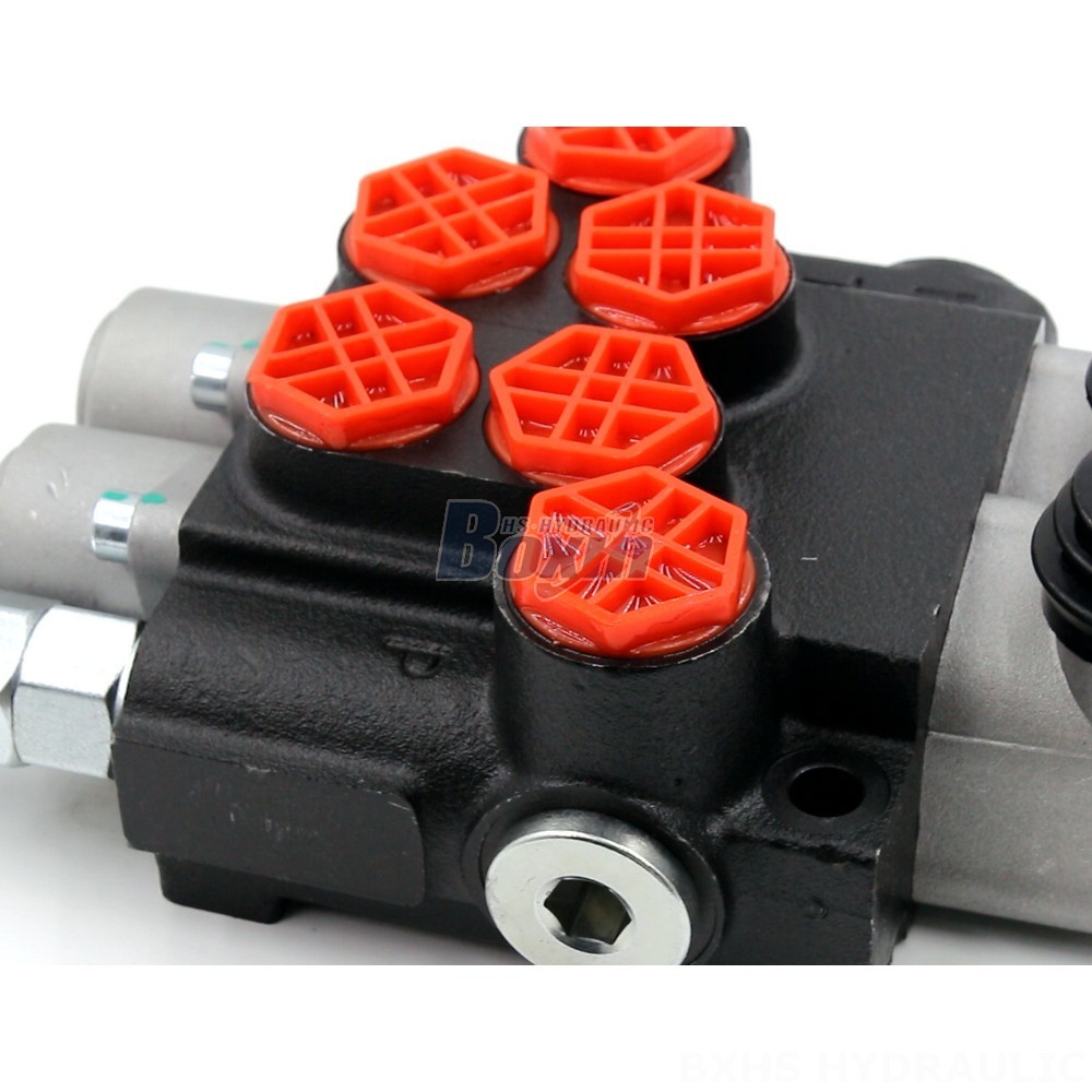 Hand Operated Hydraulic Valve P40-G12 Monoblock Directional Valve | Leading Hydraulic Solutions detail image
