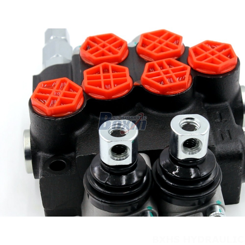 P40-G12 2-Spool Hydraulic Directional Valve | Factory Direct & Customizable detail image