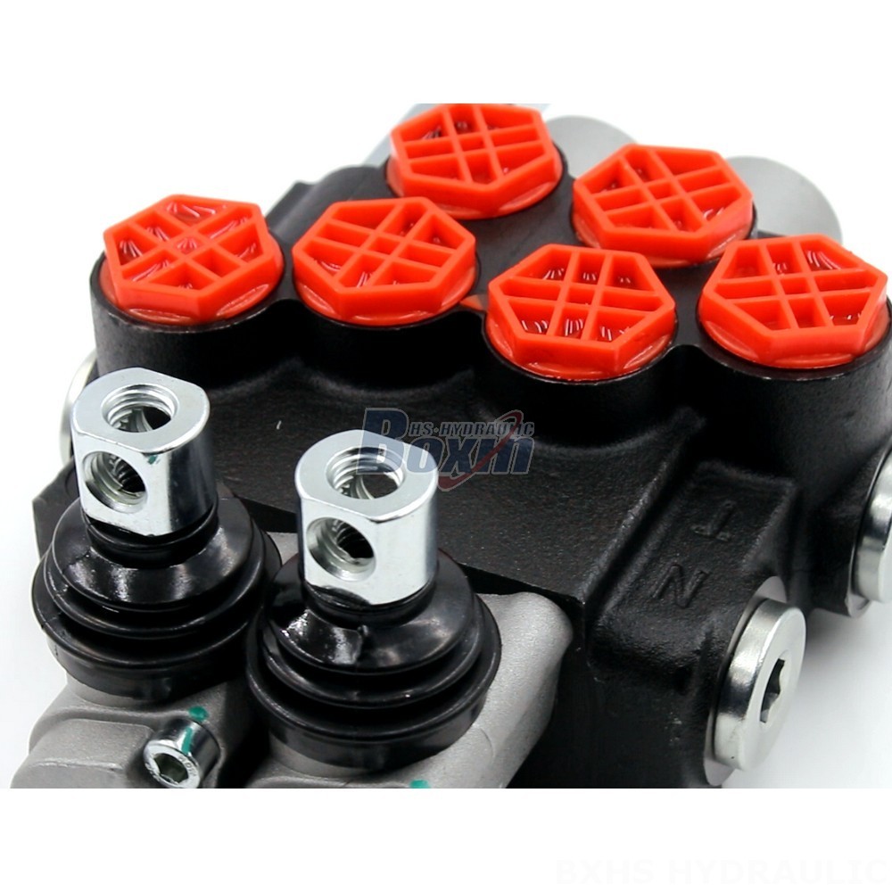 Hand Operated Hydraulic Valve P40-G12 Monoblock Directional Valve | Leading Hydraulic Solutions detail image