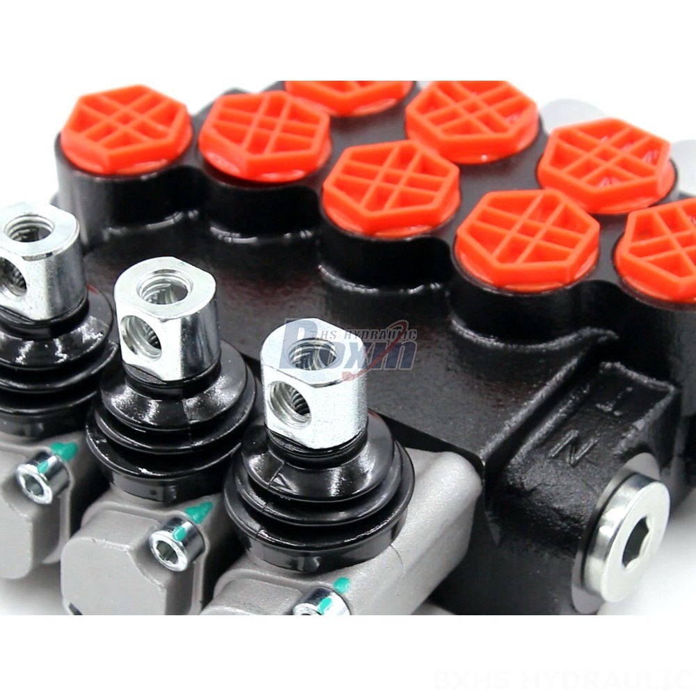 P40-G12 Manual 3 Spool Directional Valve: Manufacturer & Worldwide Supplier detail image