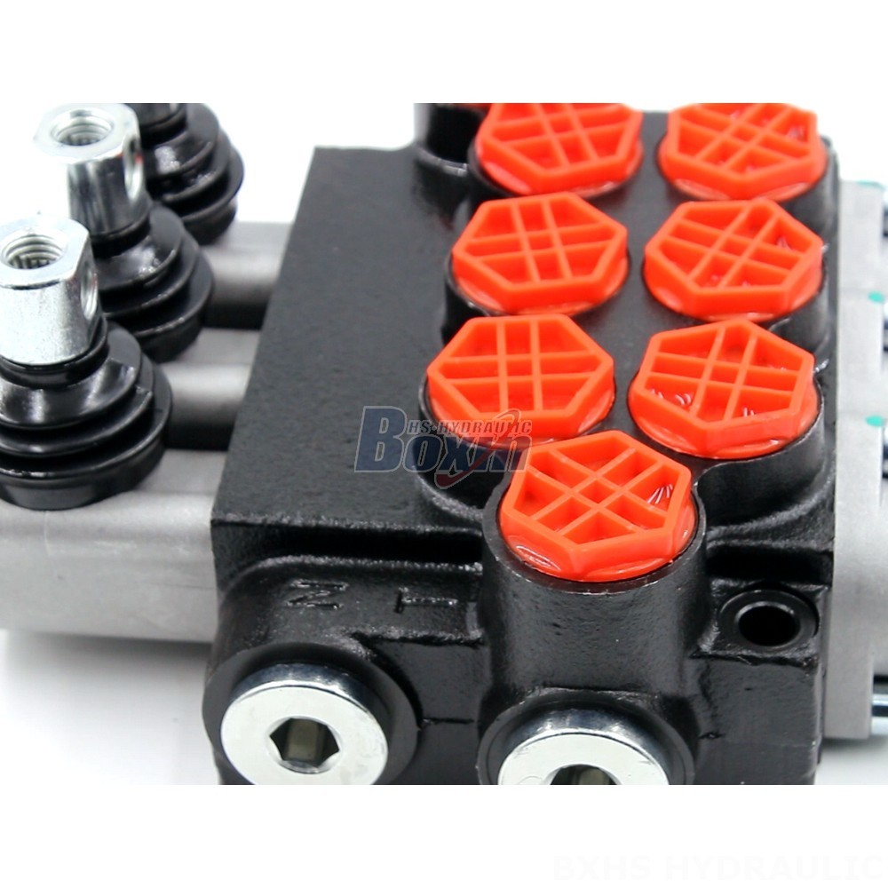 4 Way Hydraulic Manifold Block P40-G12 Directional Control Valve: Factory Direct & Customizable detail image
