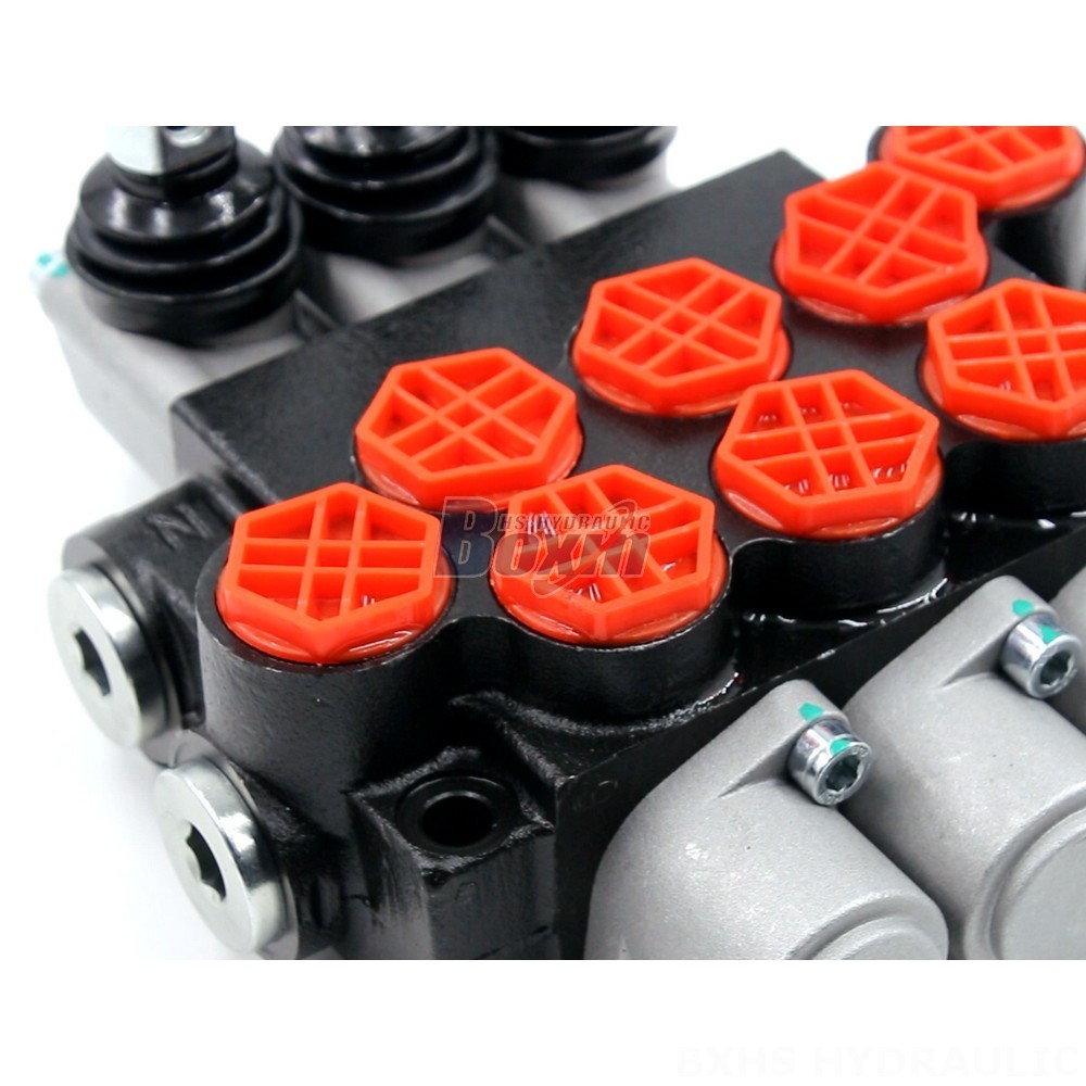 4 Way Hydraulic Manifold Block P40-G12 Directional Control Valve: Factory Direct & Customizable detail image