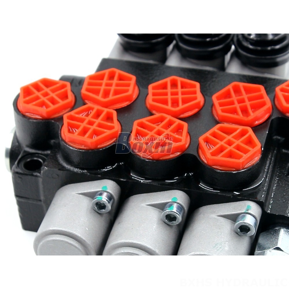 4 Way Hydraulic Manifold Block P40-G12 Directional Control Valve: Factory Direct & Customizable detail image
