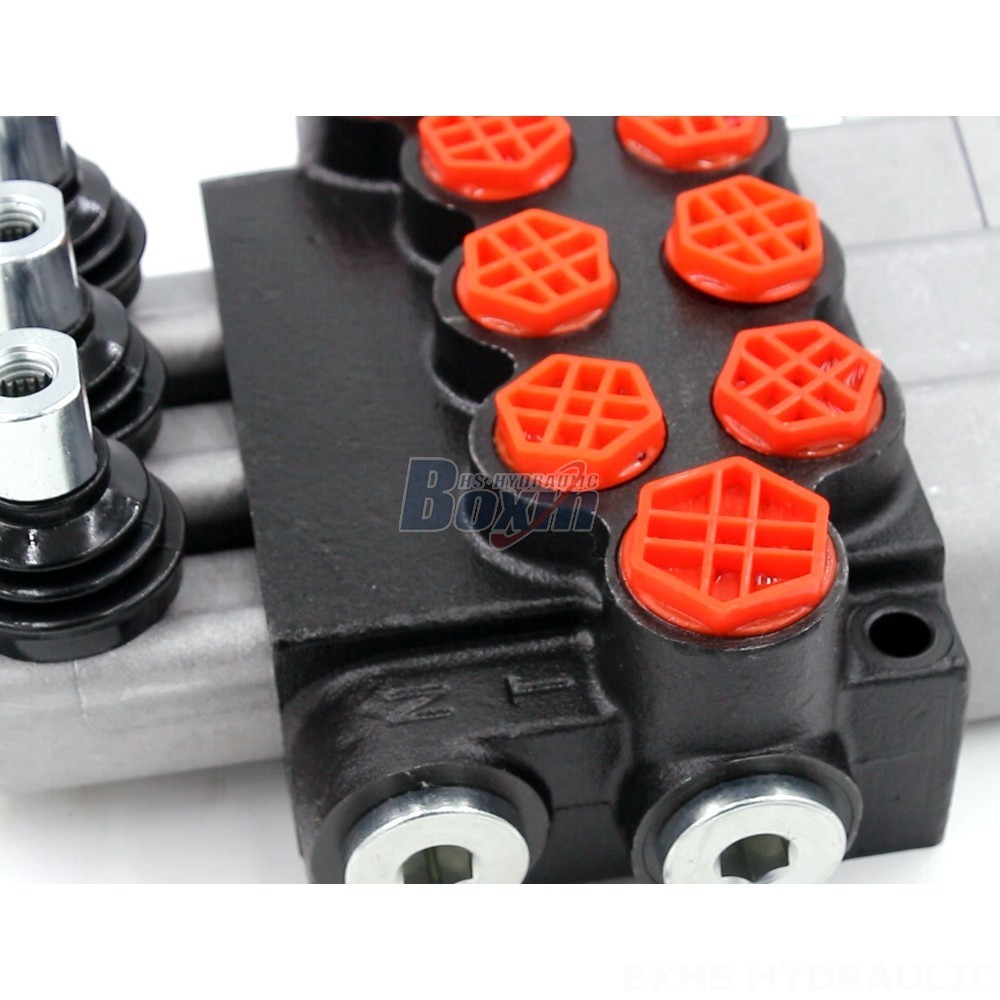 High Pressure Hydraulic Valves Find Manual 3 Spool Monoblock Directional Valve: Wholesale & OEM detail image