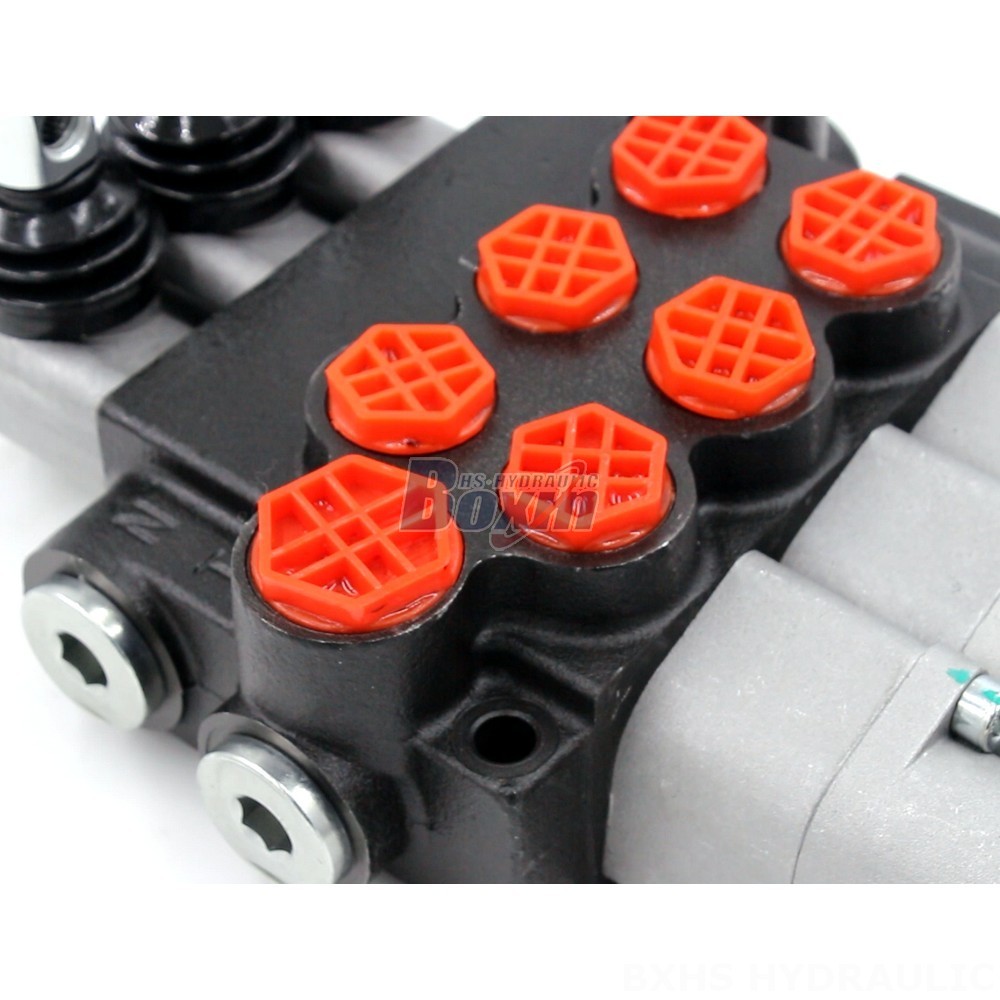 High Pressure Hydraulic Valves Find Manual 3 Spool Monoblock Directional Valve: Wholesale & OEM detail image