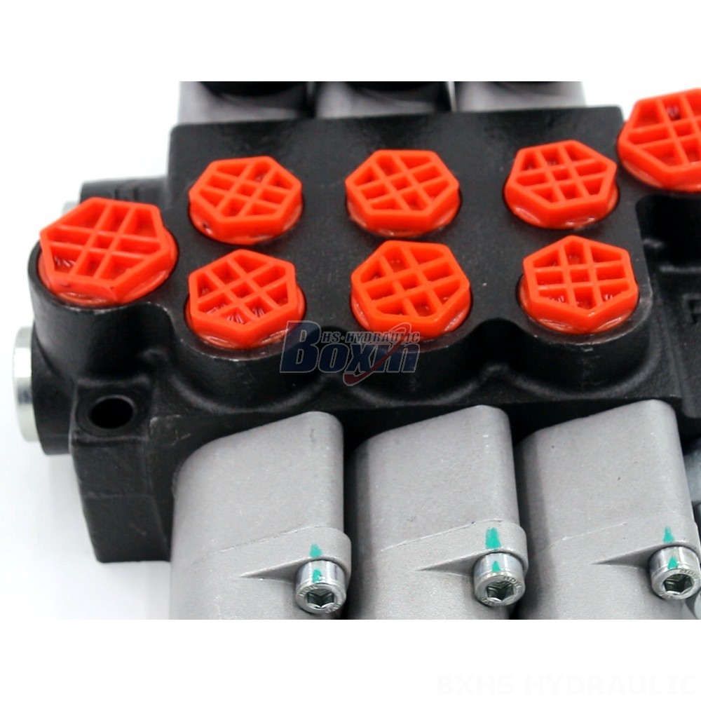 High Pressure Hydraulic Valves Find Manual 3 Spool Monoblock Directional Valve: Wholesale & OEM detail image