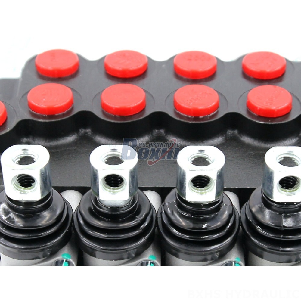 Dcv Solenoid Valve P40-U34-U68 Manual 5 Spool Monoblock Directional Valve | Factory Direct detail image