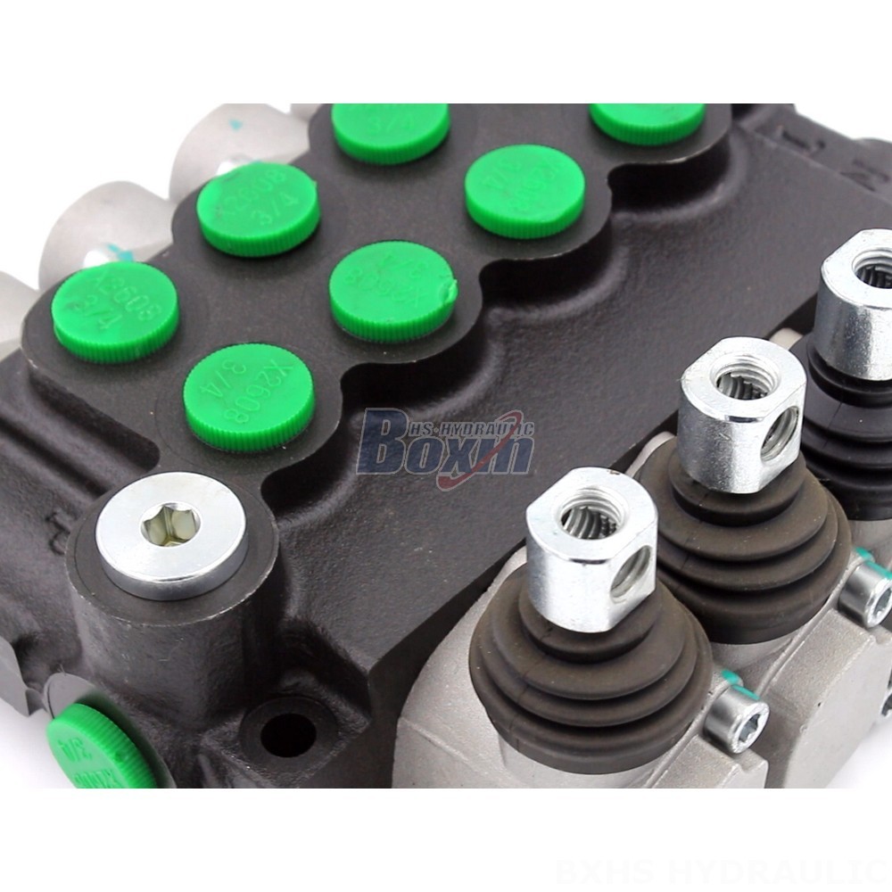 Forklift Hydraulic Control Valves 4-Spool Directional Control Valve P40-U34 | Bespoke Solutions detail image