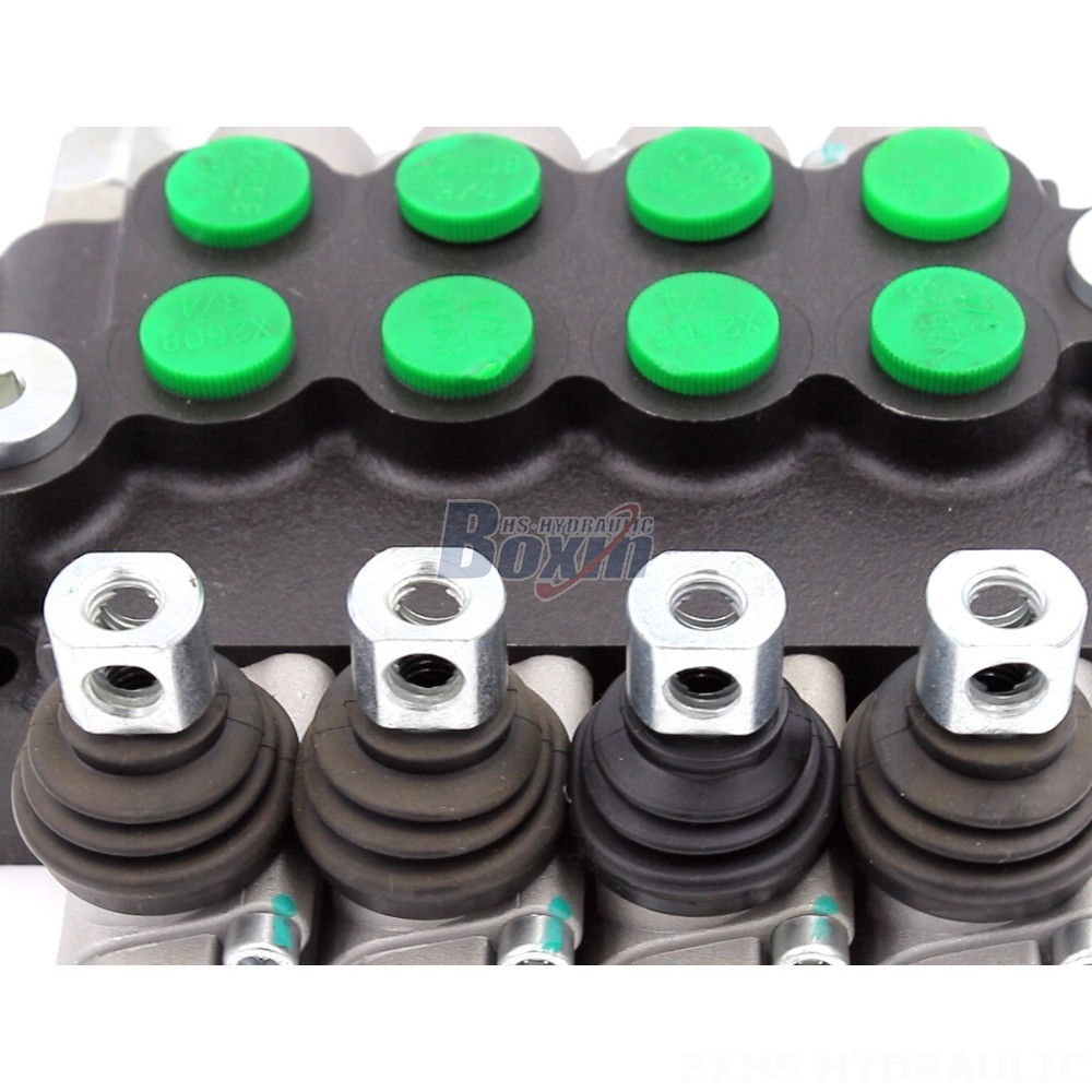 Forklift Hydraulic Control Valves 4-Spool Directional Control Valve P40-U34 | Bespoke Solutions detail image