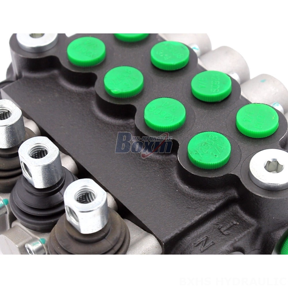 Forklift Hydraulic Control Valves 4-Spool Directional Control Valve P40-U34 | Bespoke Solutions detail image