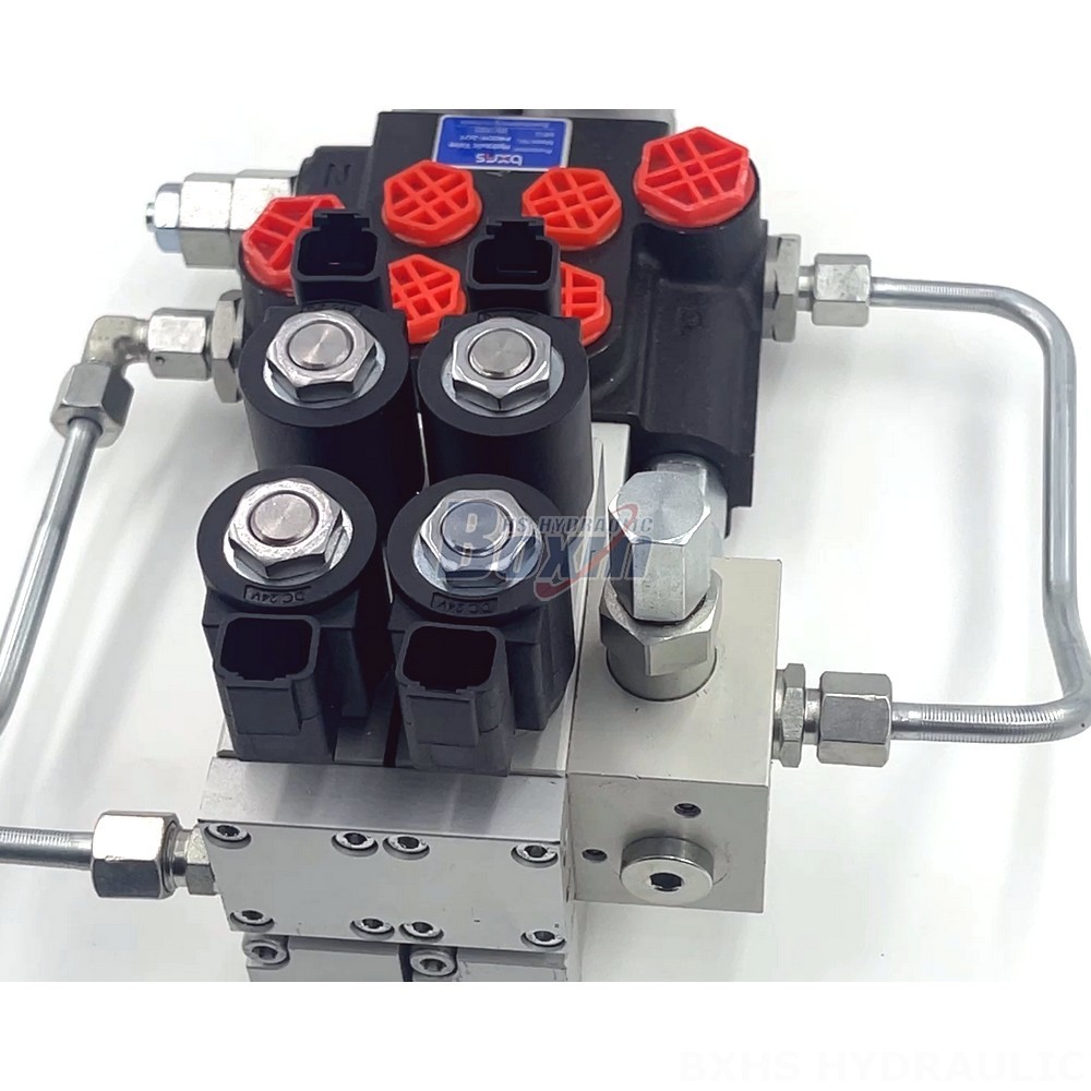 3 Way Spool Diverter Hydraulic Solenoid Valve P40 Electro-hydraulic Directional Valve detail image