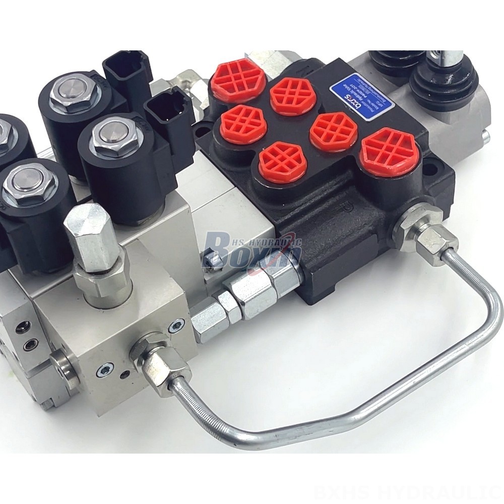 3 Way Spool Diverter Hydraulic Solenoid Valve P40 Electro-hydraulic Directional Valve detail image