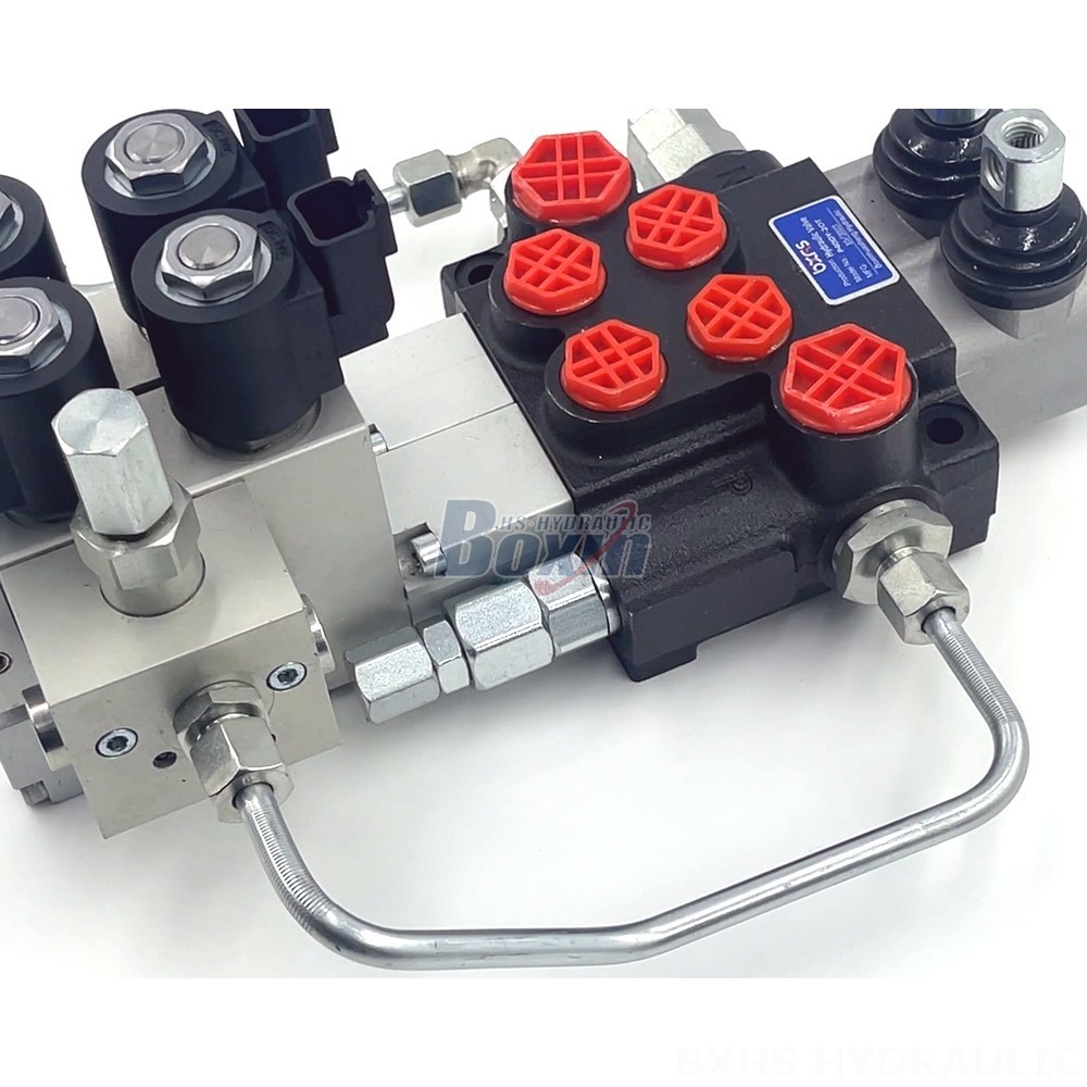 Manual Operated Directional Valve 2p120 3p120 4p12 2 Spool Valve detail image