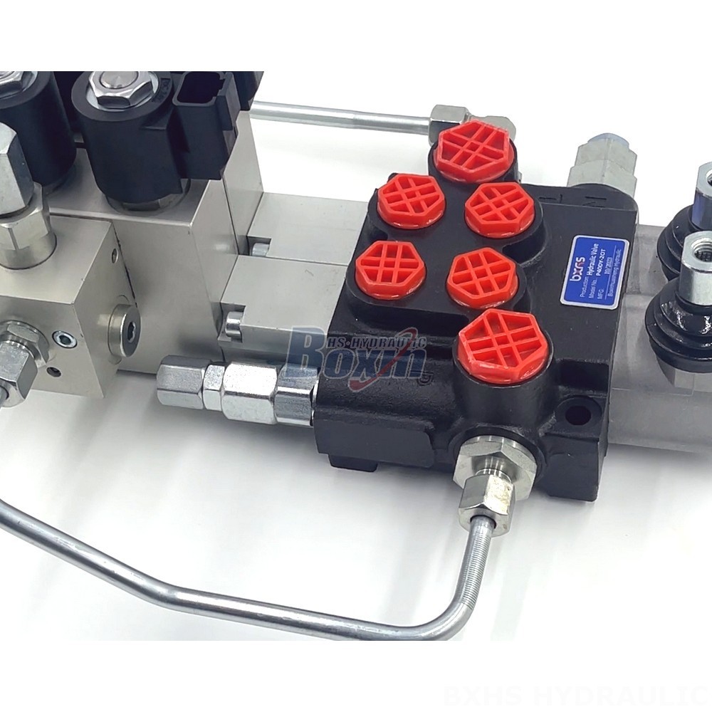 3 Way Spool Diverter Hydraulic Solenoid Valve P40 Electro-hydraulic Directional Valve detail image