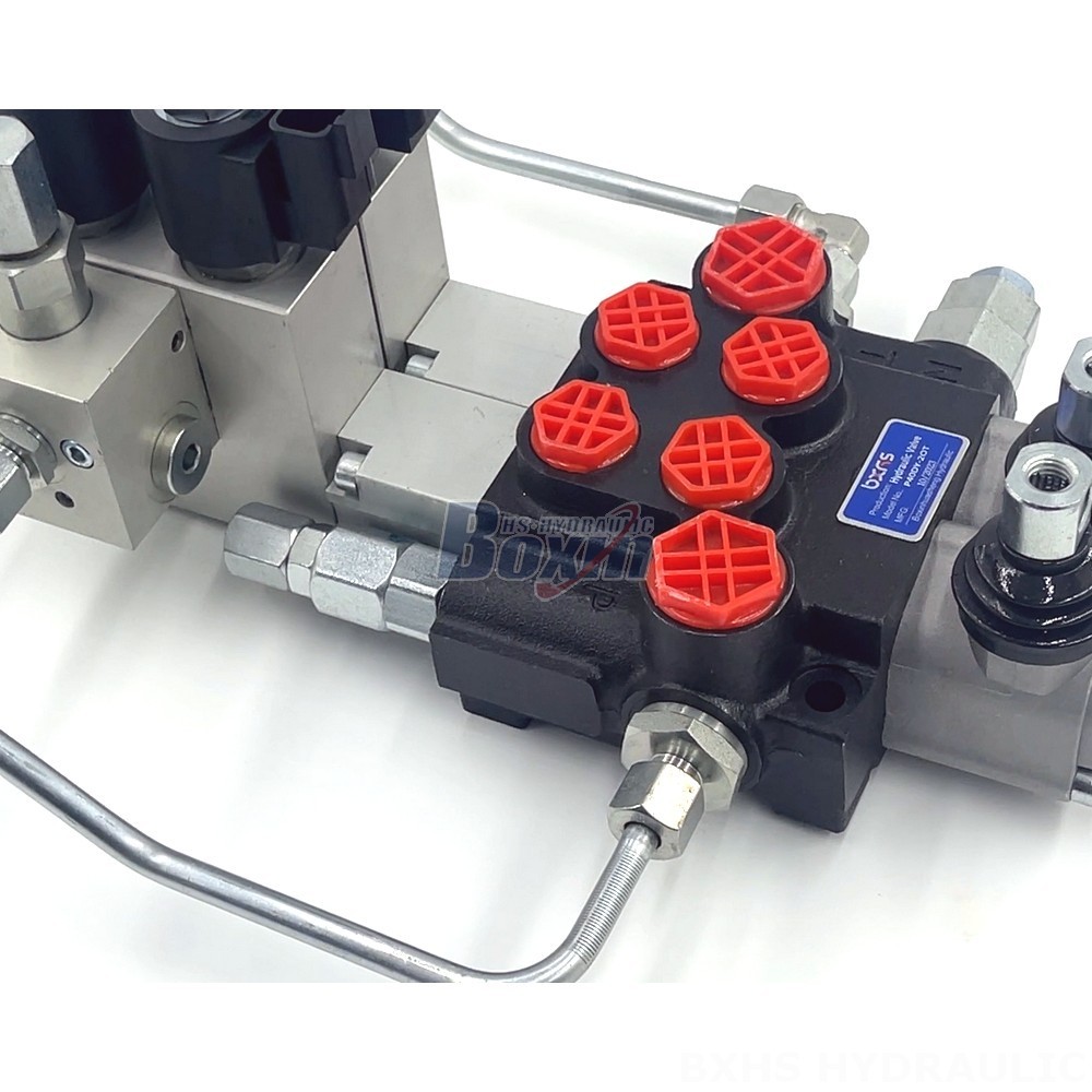 Manual Operated Directional Valve 2p120 3p120 4p12 2 Spool Valve detail image