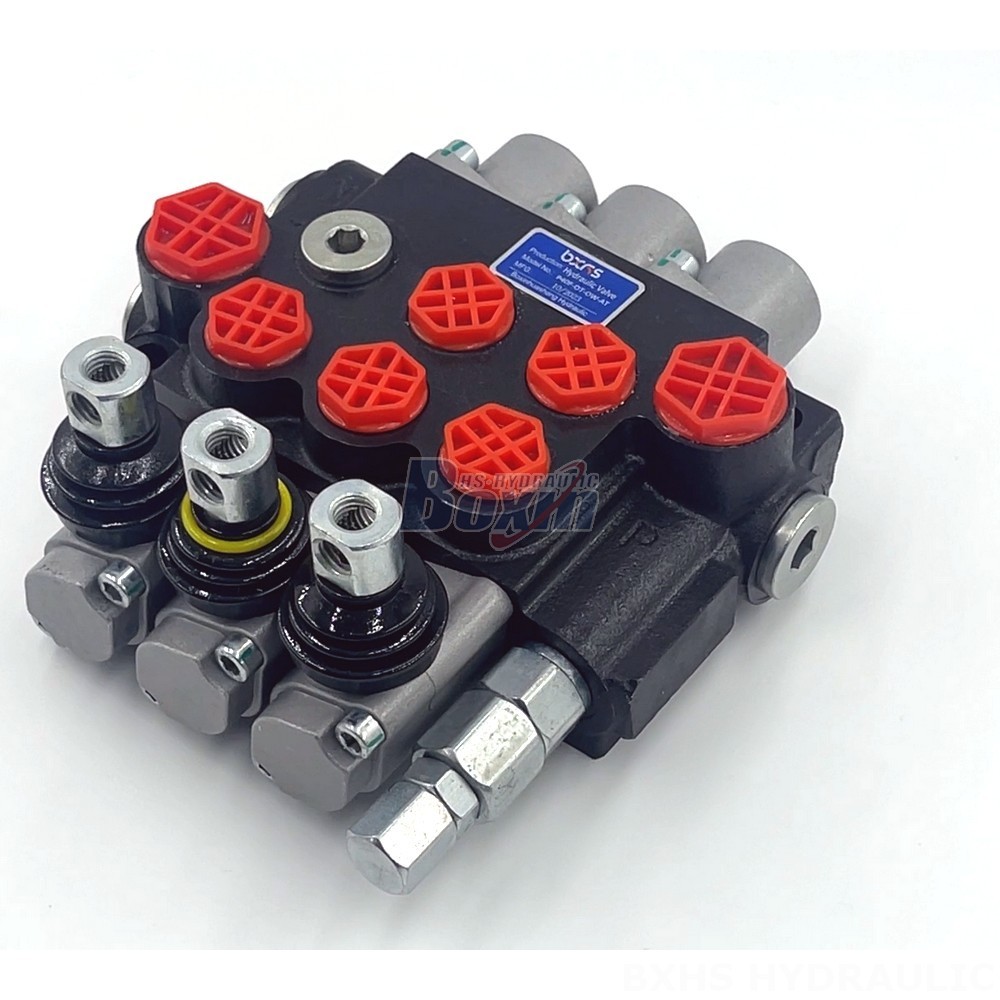 Lever Operated Hydraulic Directional Control Valve Monoblock Valve detail image