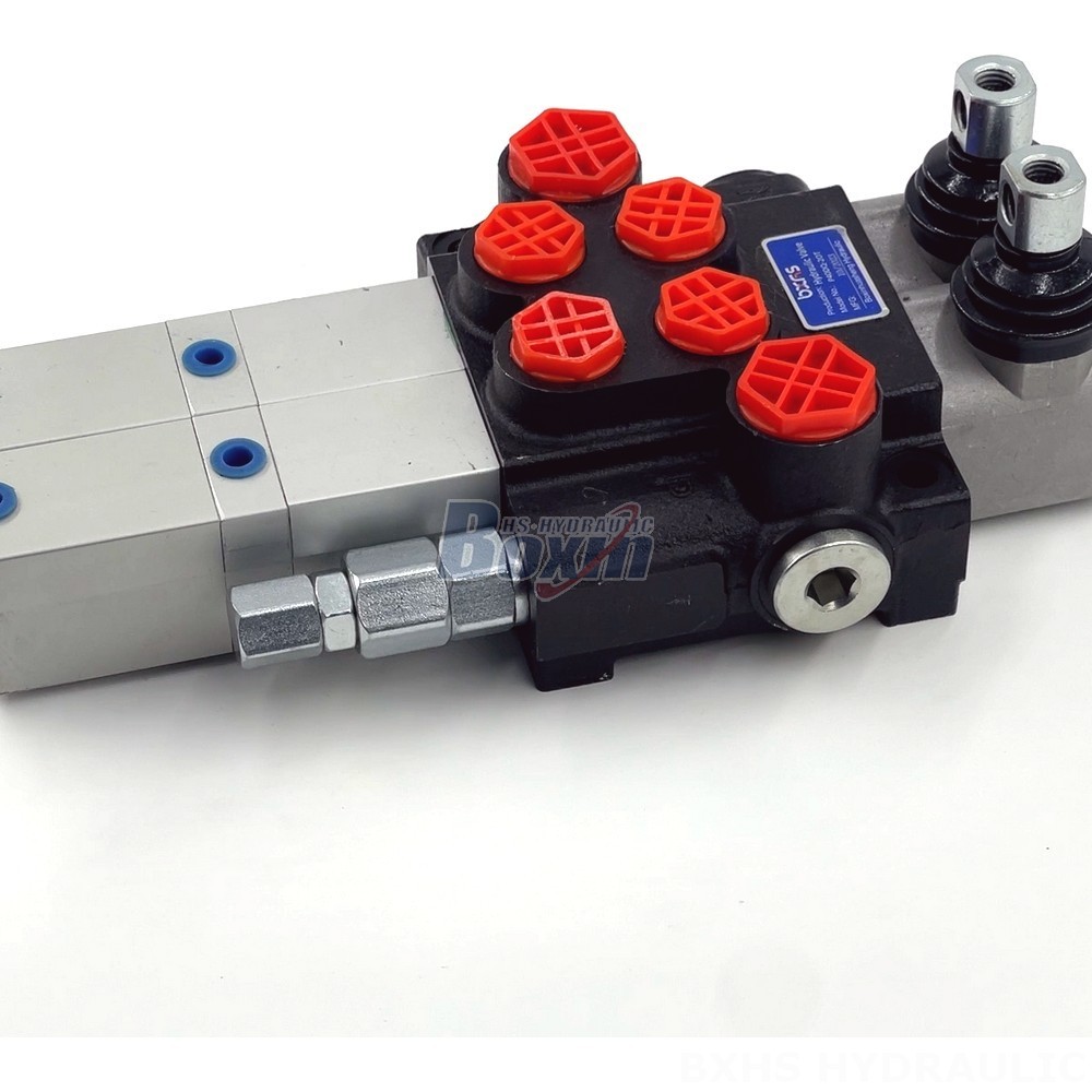 Proportional Directional Control Valve Hydraulic Pneumatic 2 Spool Valve detail image