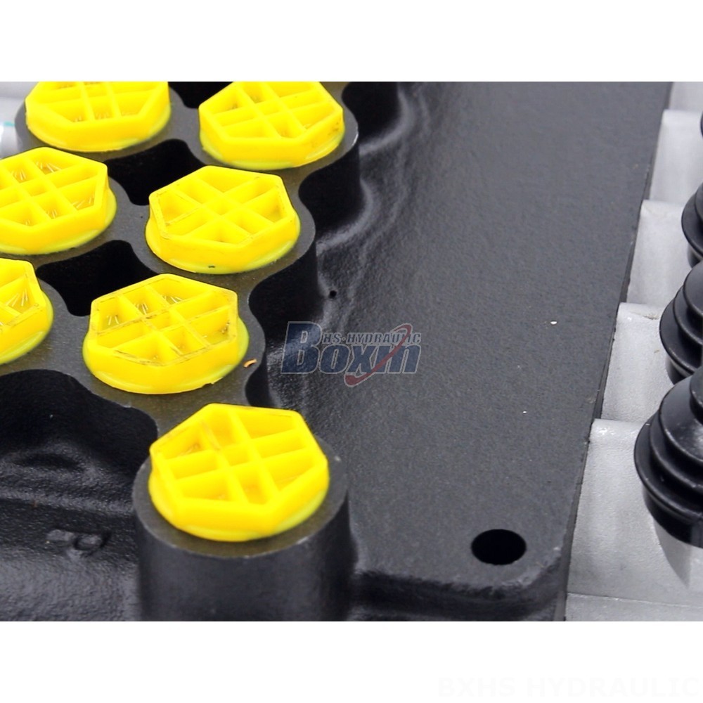 Main Control Valve Hydraulic For Excavator Manual 6 Spool Monoblock Directional Valve Exporter detail image