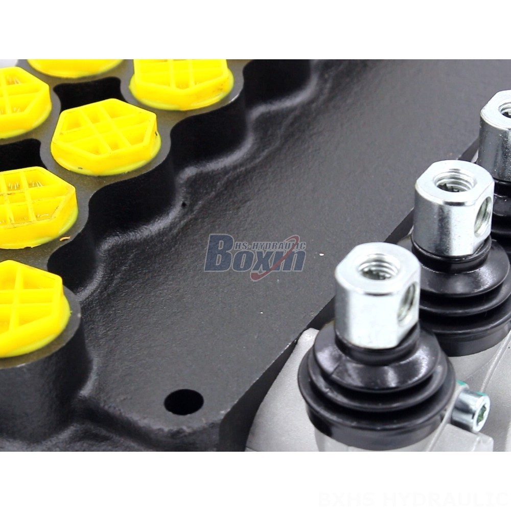 Hydraulic Diverter P80-G12-G34-6OT Manual 6 Spool Monoblock Directional Valve Manufacturer detail image