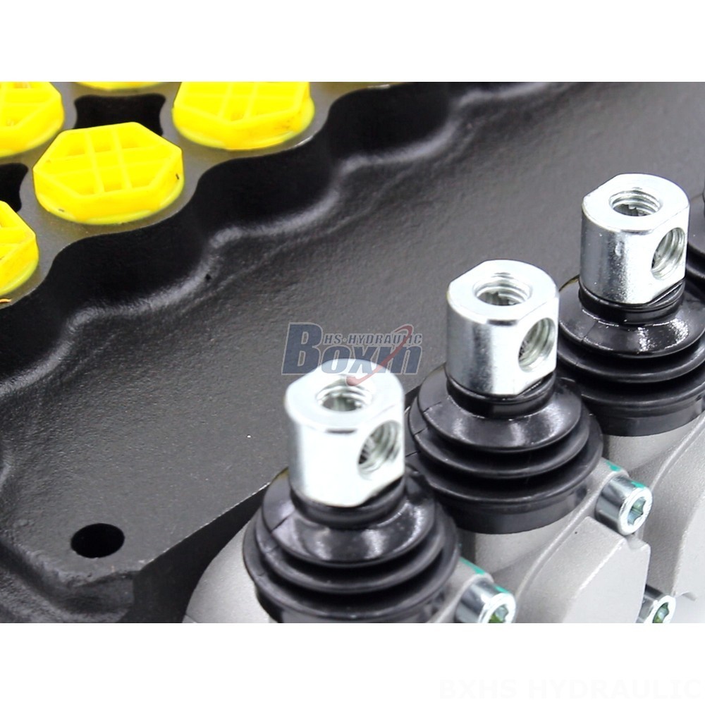 Double Compartment Hydraulic Oil Control Valve P80-G12-G34-6OT Valve Specification detail image
