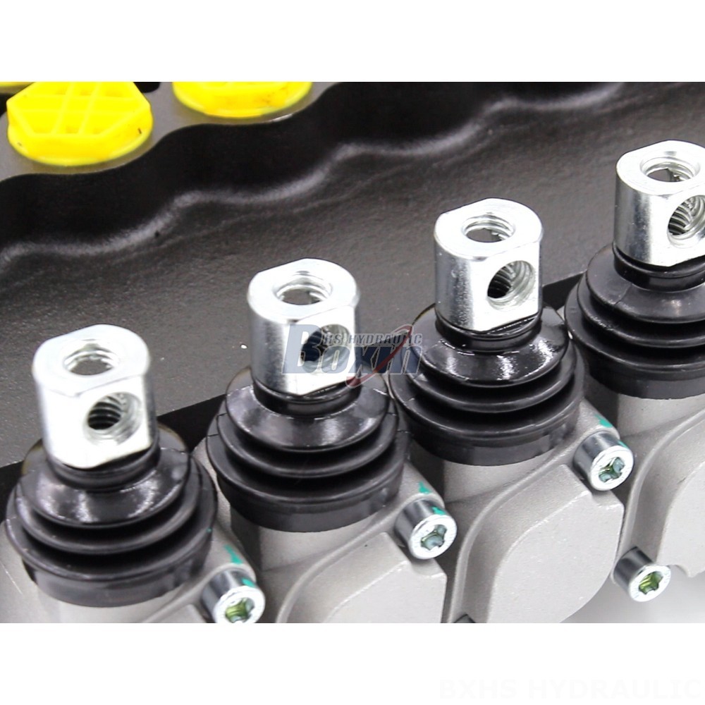 Main Control Valve Hydraulic For Excavator Manual 6 Spool Monoblock Directional Valve Exporter detail image
