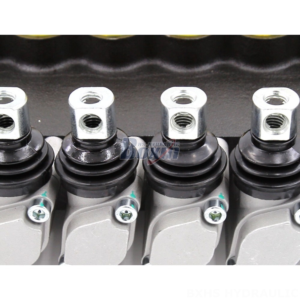 Double Compartment Hydraulic Oil Control Valve P80-G12-G34-6OT Valve Specification detail image