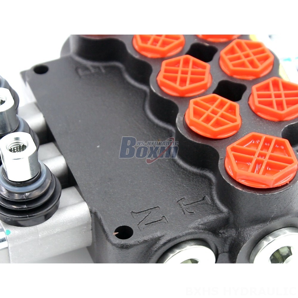 Custom Made 350bar Hydraulic Valve 3 Spool Manual Monoblock Directional Valve | Wholesale & OEM detail image