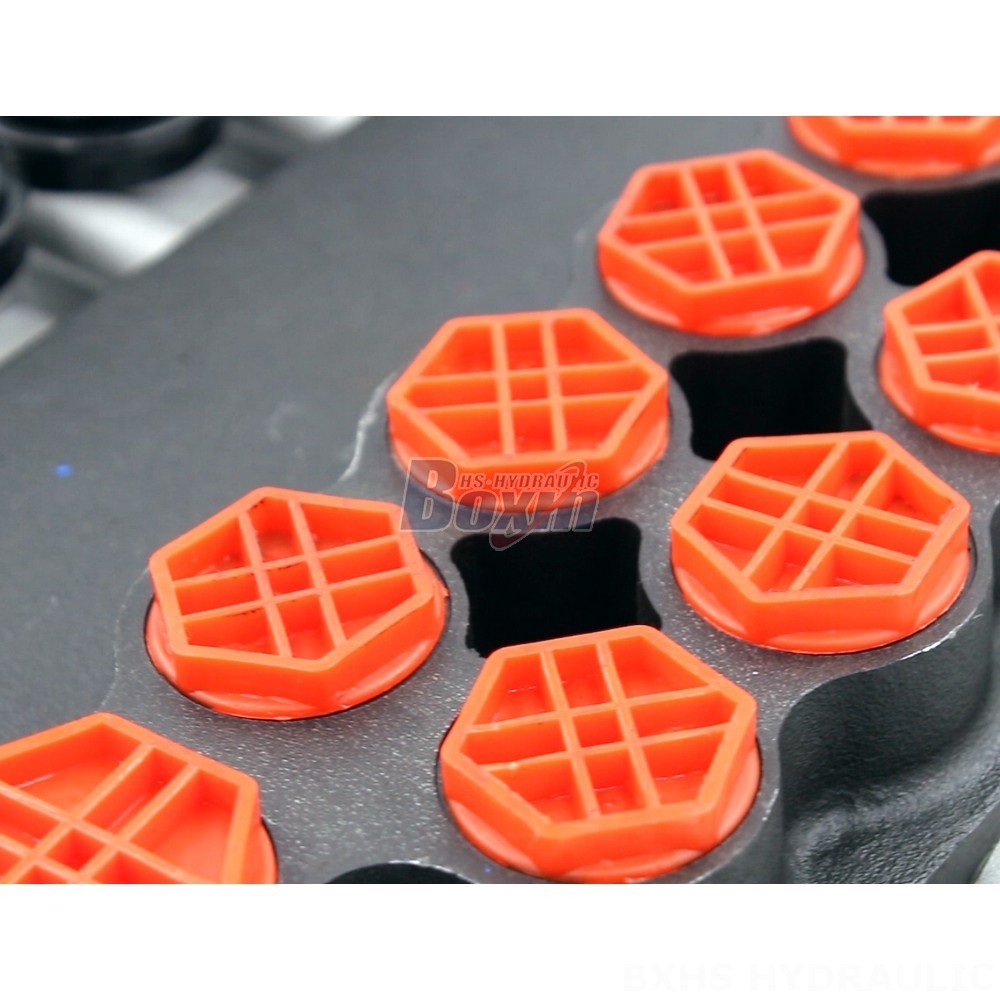 Hydraulic Diverter Valve 3 Way Monoblock Directional Control Valve | P80-G12-G34-OT | OEM & ODM detail image
