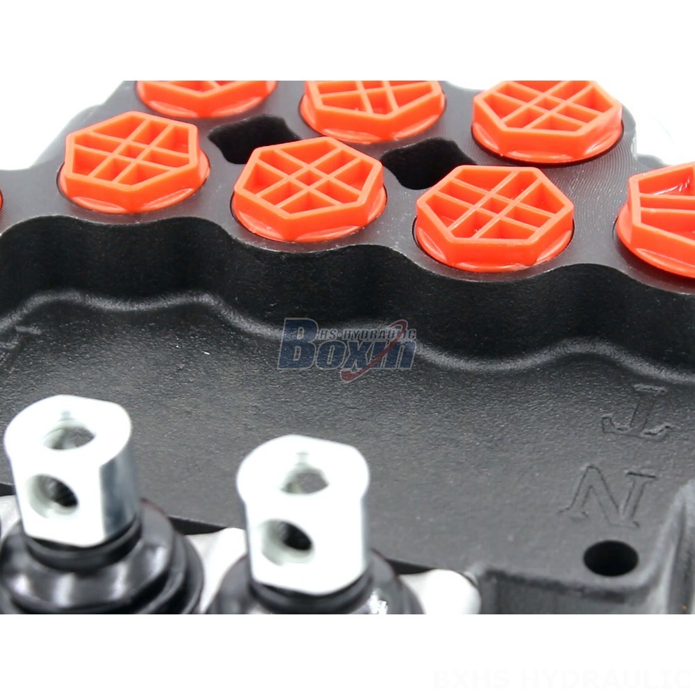 Hydraulic Valve Remote P80-G12-G34 Manual 3 Spool Monoblock Directional Valve | Manufacturer detail image