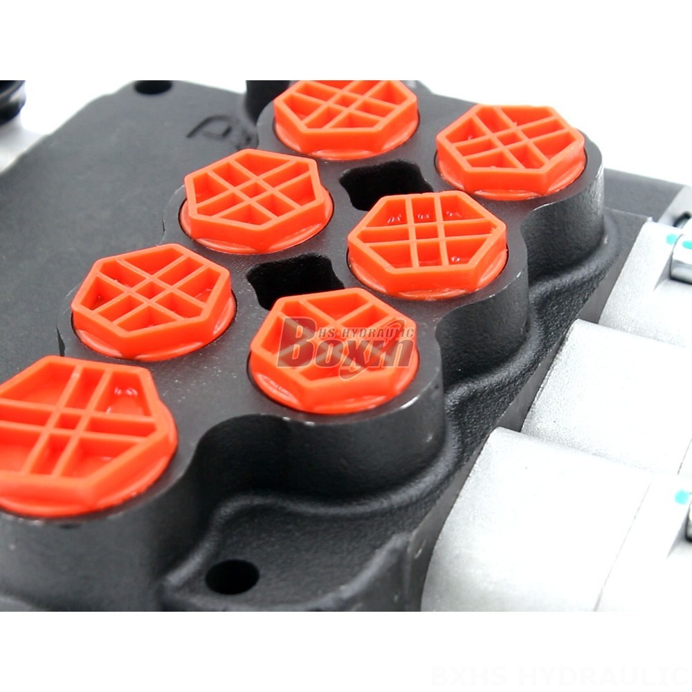 Hydraulic Valve Remote P80-G12-G34 Manual 3 Spool Monoblock Directional Valve | Manufacturer detail image