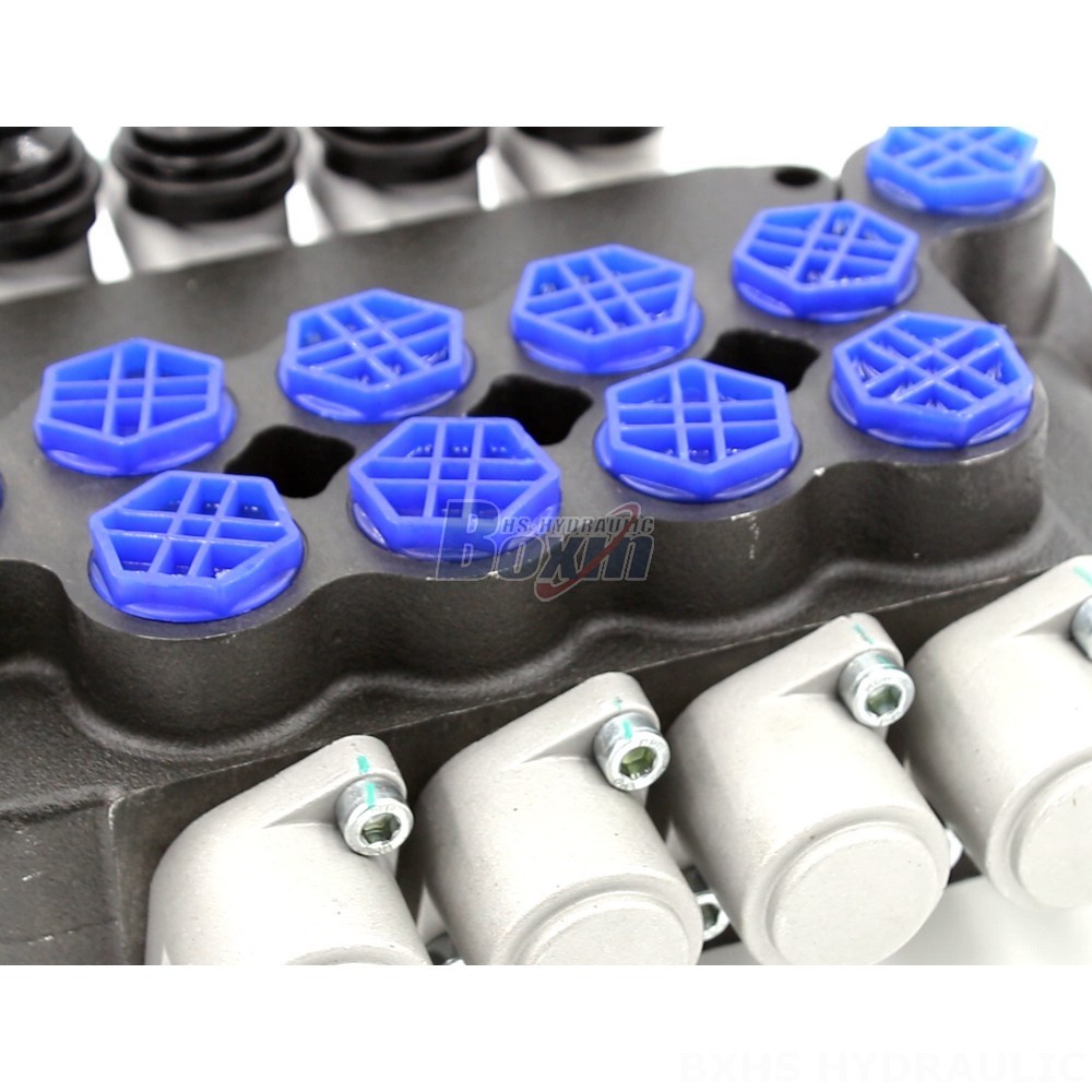 6 Port Hydraulic Diverter Valve P80-G12-G34 Valve: Private Label, OEM, and ODM Services Offered detail image